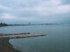 琵琶湖 湖畔
