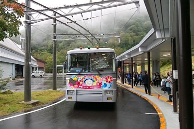 かつてはトロリーバスが運行されていた