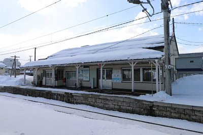 ホームと待合室