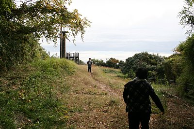 阿尾城本丸跡