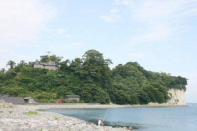 阿尾城全景