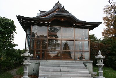 榊葉乎布神社社殿