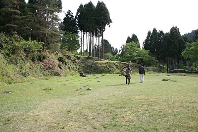 中の御殿跡