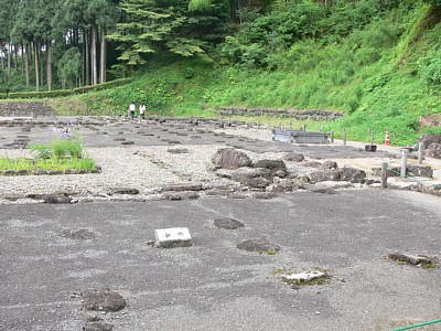 朝倉氏館会所跡