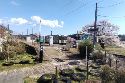 以前は島式ホームだった