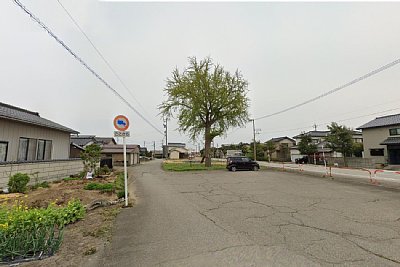 駅跡が公園になっている