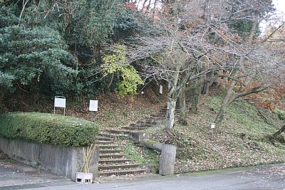 大聖寺城跡の入り口