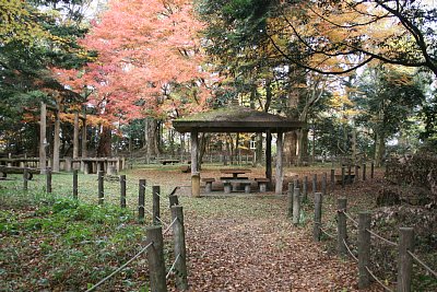 本丸から二の丸への階段