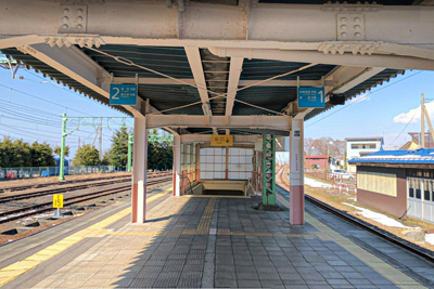 地下通路で連絡しています