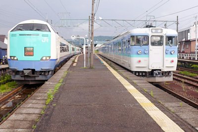 JR時代の新井駅
