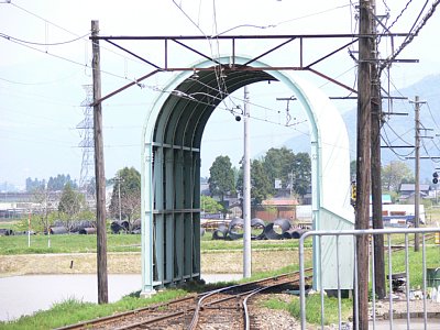 轟駅にあるスノーシェルター