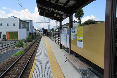 ホームは単式1面1線