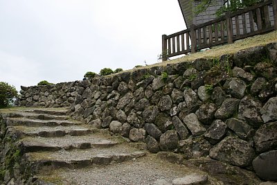 駕籠道が折り返している