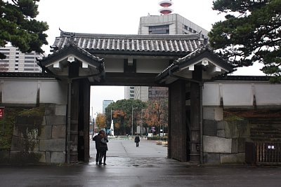 桜田門高麗門(内部)