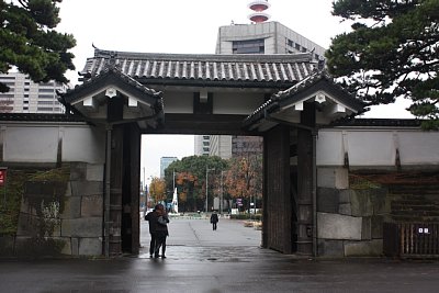 桜田門高麗門（内部）