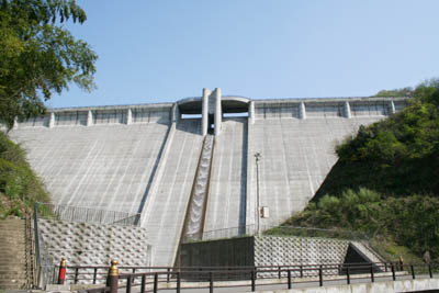 永平寺ダム全景