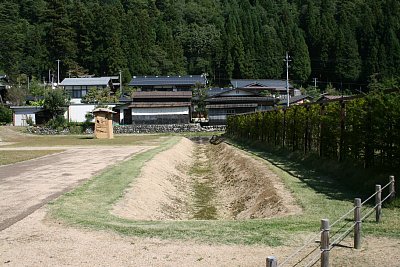 江馬氏城館跡 北堀