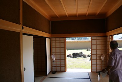 江馬氏城館跡 会所内部・西座敷