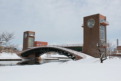 冬の天門橋
