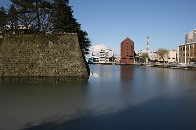 福井城内堀東南