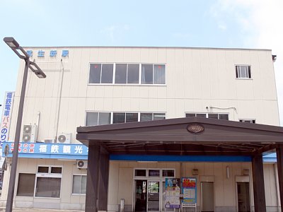 始発駅となる武生新駅