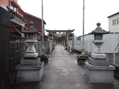 加茂神社入口