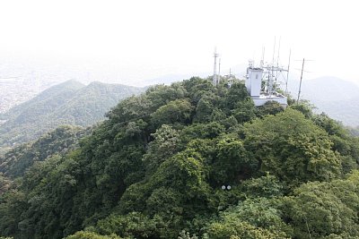 岐阜城二の丸全景