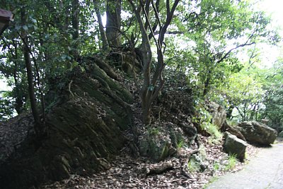 上格子門櫓跡