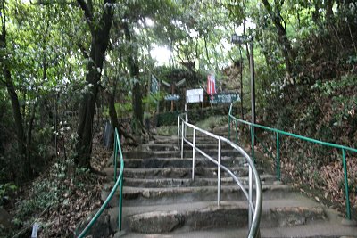二の丸への階段