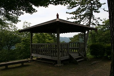 郡上八幡城天守への入口