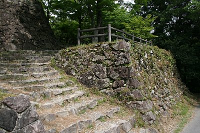 石垣と石段