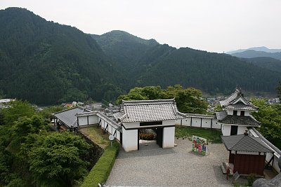 天守から見た桜の丸