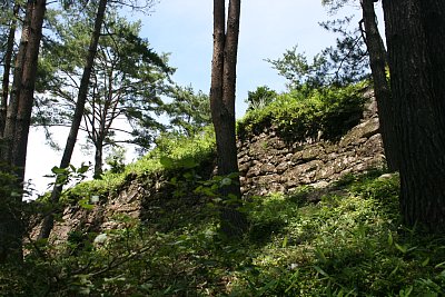 松倉城本丸石垣