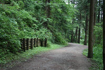 大手口から二の丸への通路