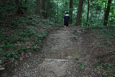 東北曲輪からさらに下へ