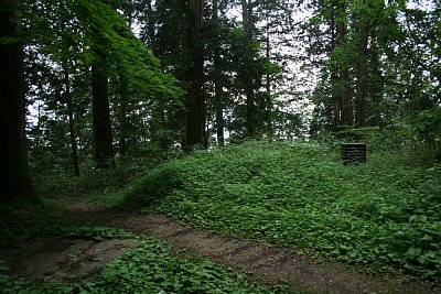 中段屋形跡