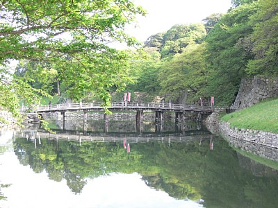 彦根城大手門に架かる橋