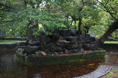 桜の池跡