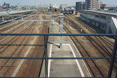 JR城端線ホーム