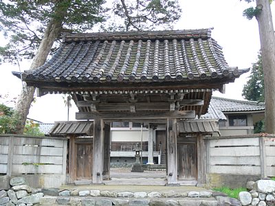 井田館妙法寺本門