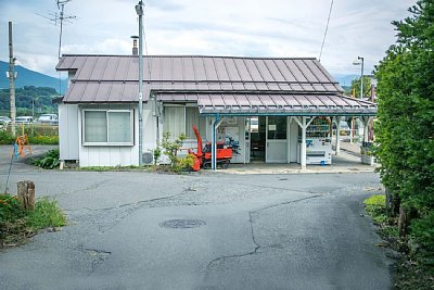 旧駅舎はこんなでした