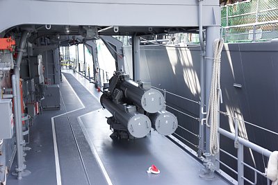 68式3連装短魚雷発射管
