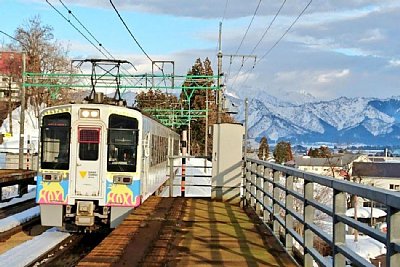 普通電車が到着しましたが・・・