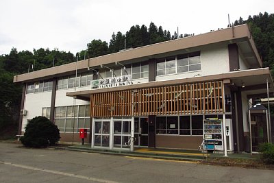 越後川口駅からは飯山線が分岐します