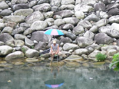 釣りをしていますがこれは危険です