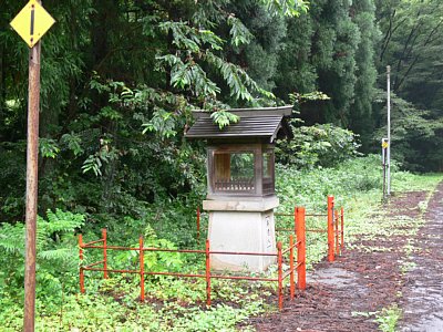 漆山駅ホーム跡