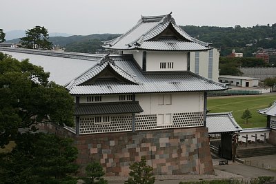 本丸から見た橋爪門続櫓