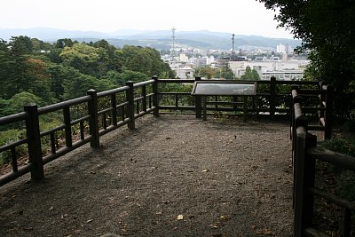 金沢城辰巳櫓跡