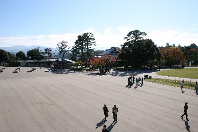 河北門からみた三の丸