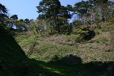 春日山城直江屋敷全景